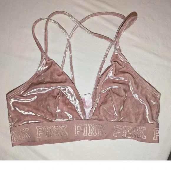 Assorted Bras Bundle Victoria Secret Pink Puma Sports Bra Blue Leopard 36B 36A - Picture 13 of 15